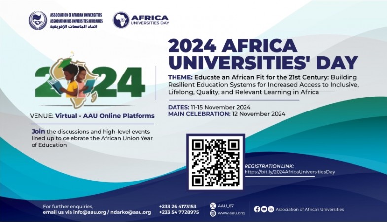 AAU Calls for Resilient and Inclusive Education Systems on African Universities’ Day 2024